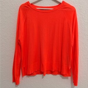✨ ZARA Bold Neon Orange Knit Top – Dopamine Dressing Layering Essential ✨